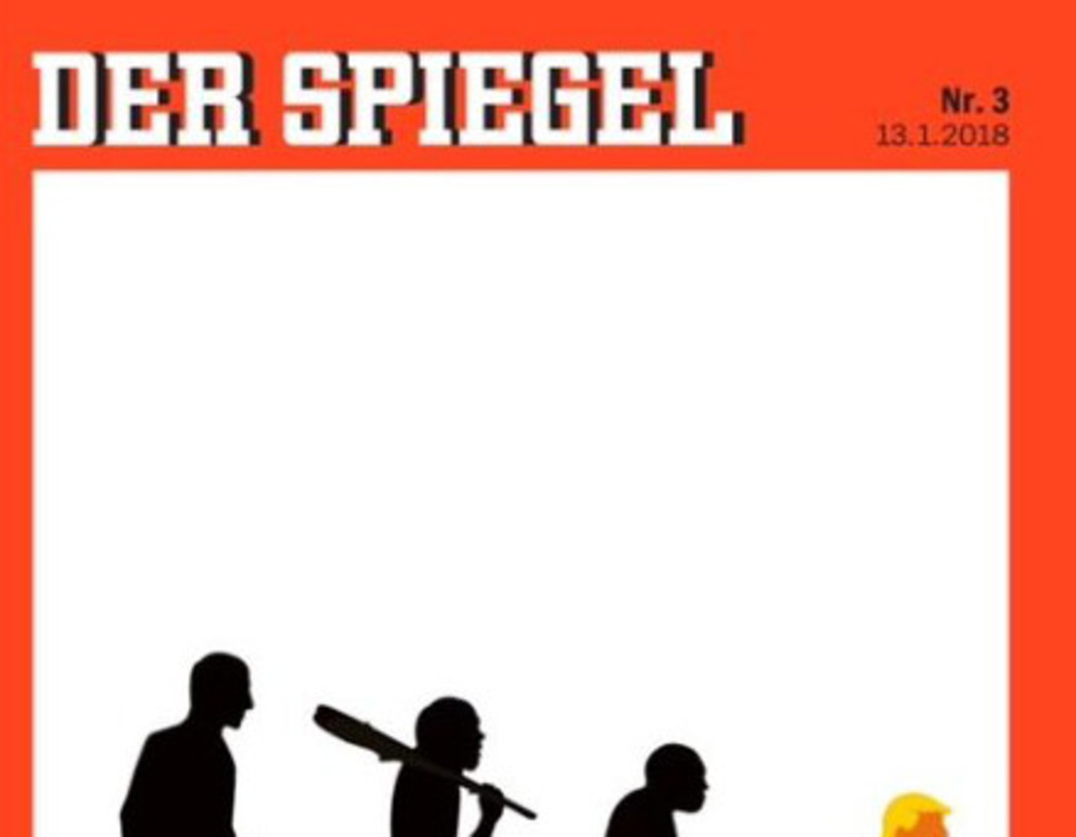 Τραμπ όπως λέμε… πίθηκος – Το καυστικό πρωτοσέλιδο του Spiegel για τον Αμερικανό πρόεδρο [pic]
