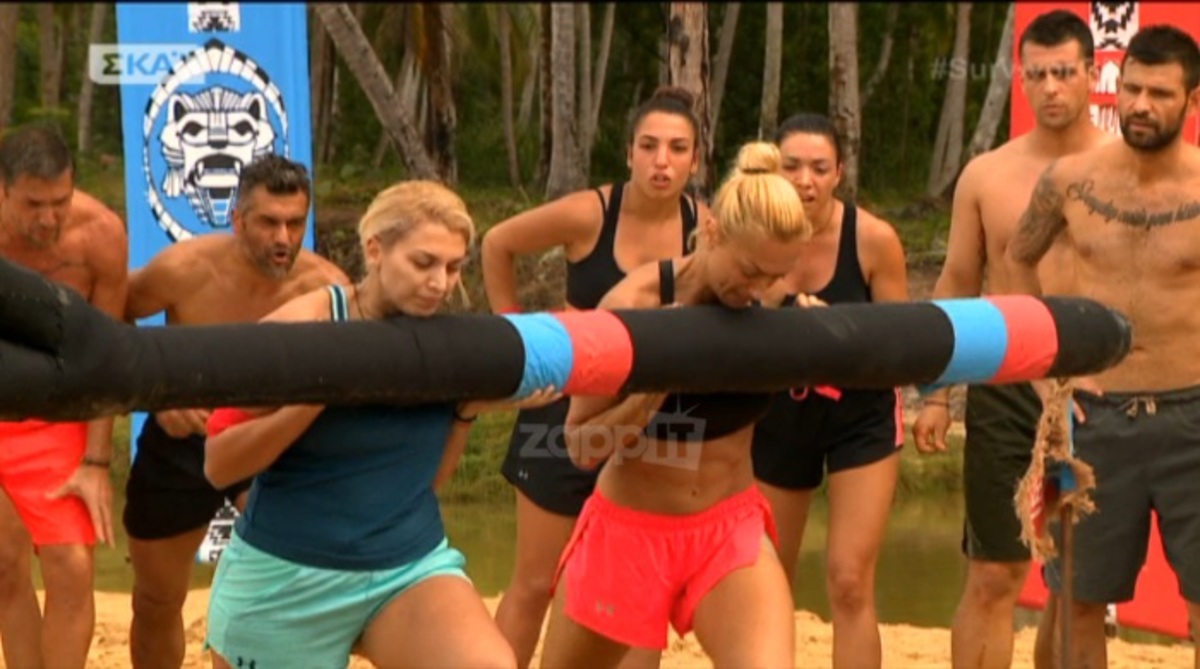 Survivor: Συνέτριψε τις αντιπάλους της η Κωνσταντίνα Σπυροπούλου στο πρώτο αγώνισμα!