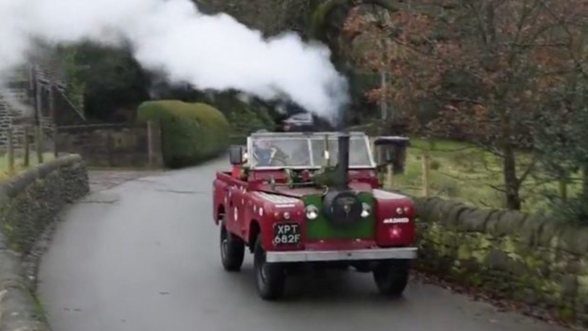 Ένα Land Rover που καίει… κάρβουνο! [vid]
