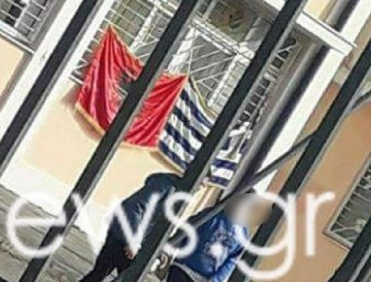 Χανιά: Ανατροπή δεδομένων για την αλβανική σημαία σε σχολείο – Ο διευθυντής αποκάλυψε την αλήθεια [pics, vid]