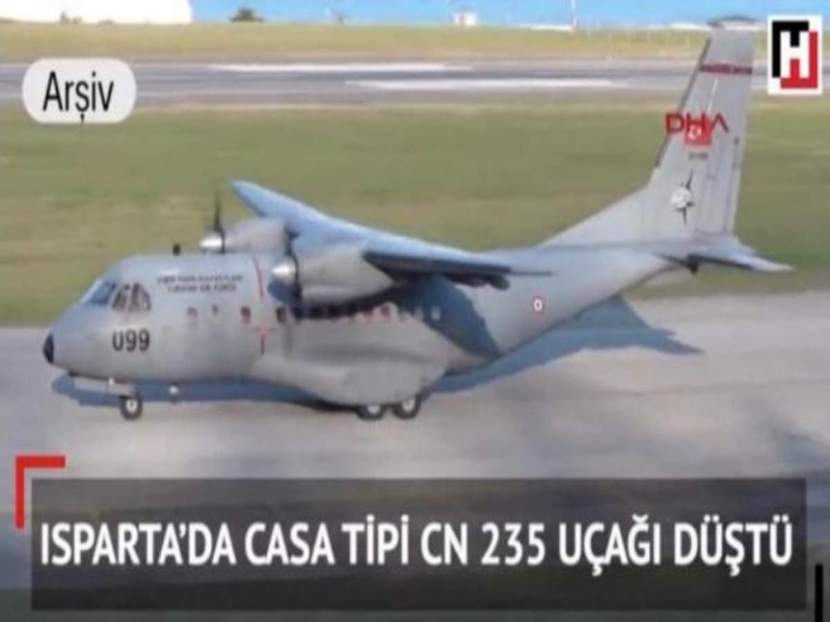 Τουρκία: Τρεις νεκροί σε συντριβή μεταγωγικού αεροσκάφους στην επαρχία Ισπάρτα