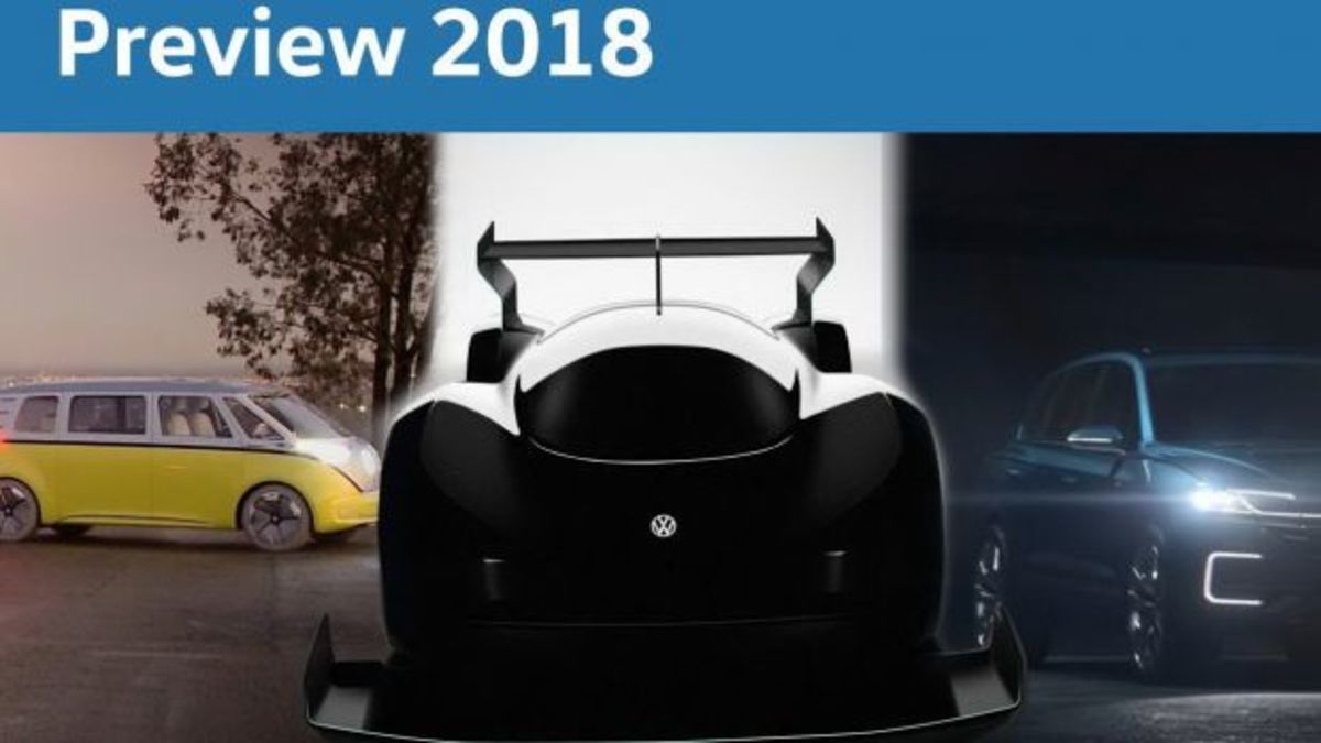 Αυτά είναι τα νέα μοντέλα που ετοιμάζει η VW για το 2018 [vid]