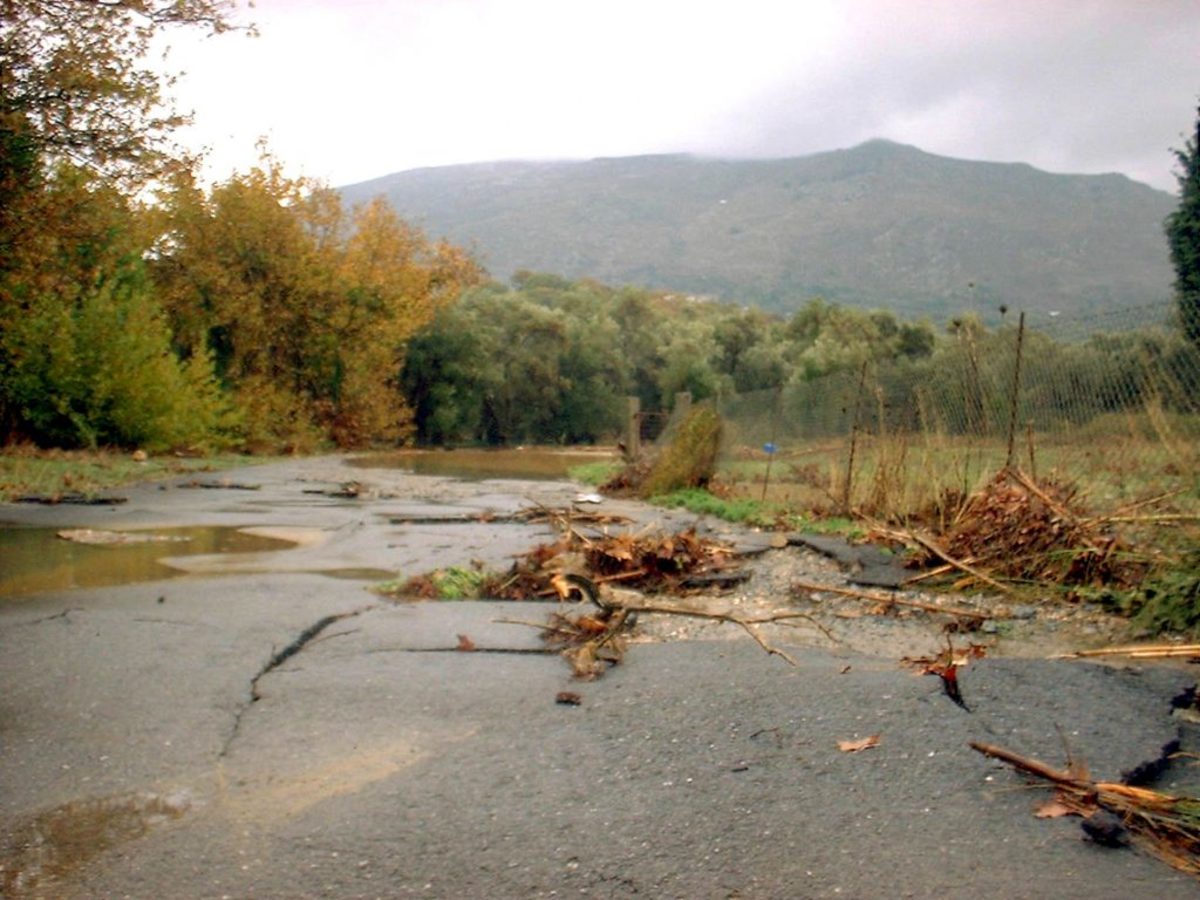 Κρήτη: Την κήρυξη των οικισμών «Βουβάς» και «Νομικιανά» ως πλημμυροπαθών ζητάει ο Δήμος Σφακίων