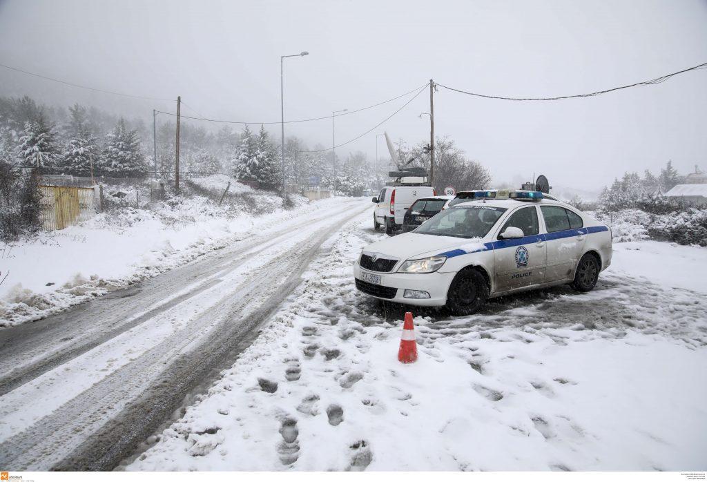 Οδηγοί, προσοχή! Πού χρειάζονται αλυσίδες στην Κεντρική Μακεδονία