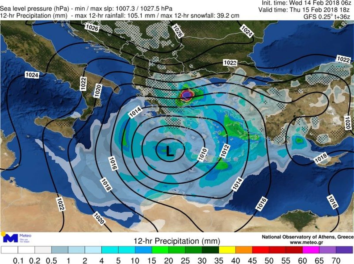 Καιρός: Έρχεται ο Κρέοντας από το βράδυ της Τετάρτης! Βροχές και καταιγίδες σε όλη τη χώρα