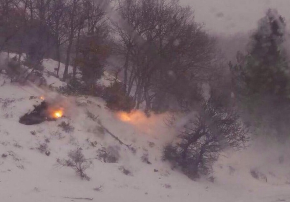 Κομοτηνή: Η φωτιά στο χιόνι και η εξήγηση της εικόνας – Απίθανες εικόνες στο δάσος της Νυμφαίας [pic]
