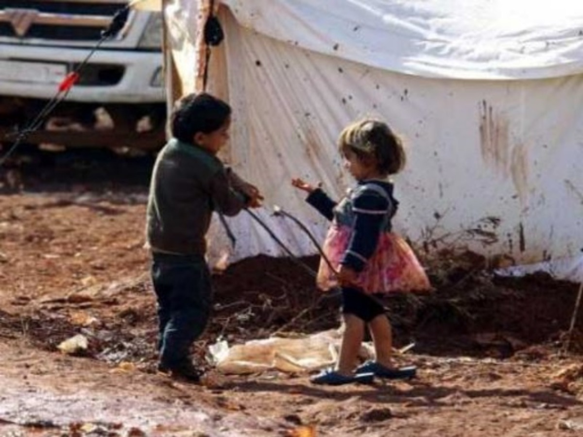 Αφρίν: Η φρίκη του πολέμου ζωγραφισμένη στο πρόσωπο ενός παιδιού