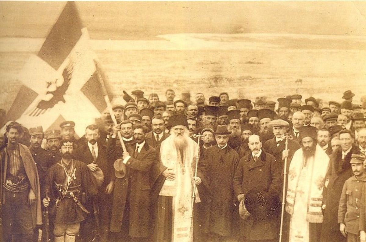 Όταν το 1914 ανακηρύχθηκε η αυτονομία της Βορείου Ηπείρου
