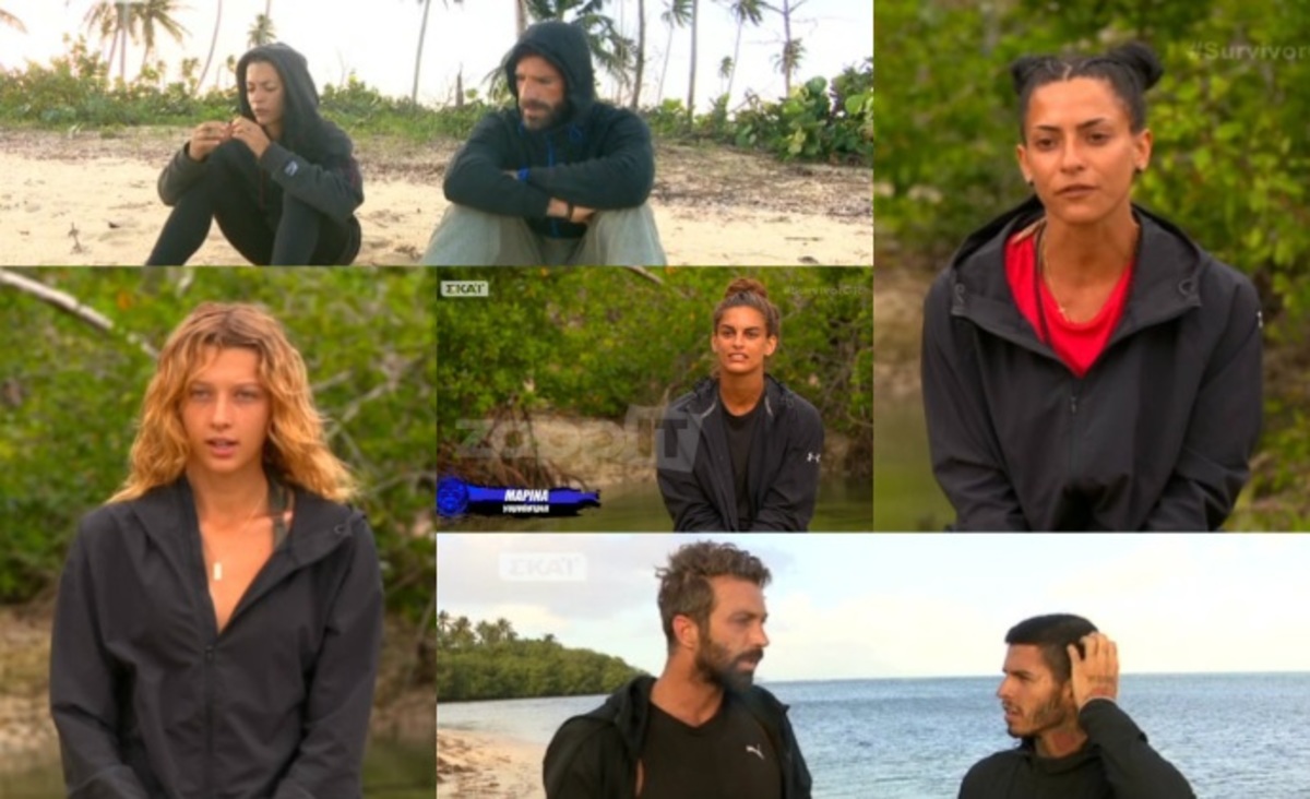 Survivor: Μπάχαλο οι Μαχητές! Άγριο ξέσπασμα Μαρίνας – Ντάρια κατά Γκότση – Τσεπάνη!