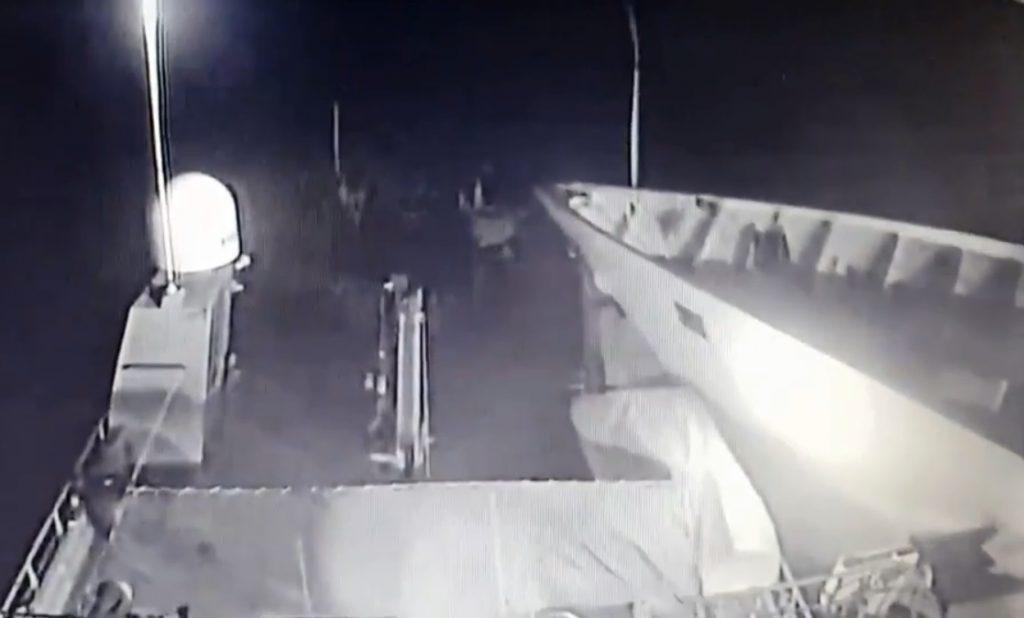Ίμια: Βίντεο ντοκουμέντο από την στιγμή που το τουρκικό πλοίο πέφτει πάνω στο “Γαύδος”
