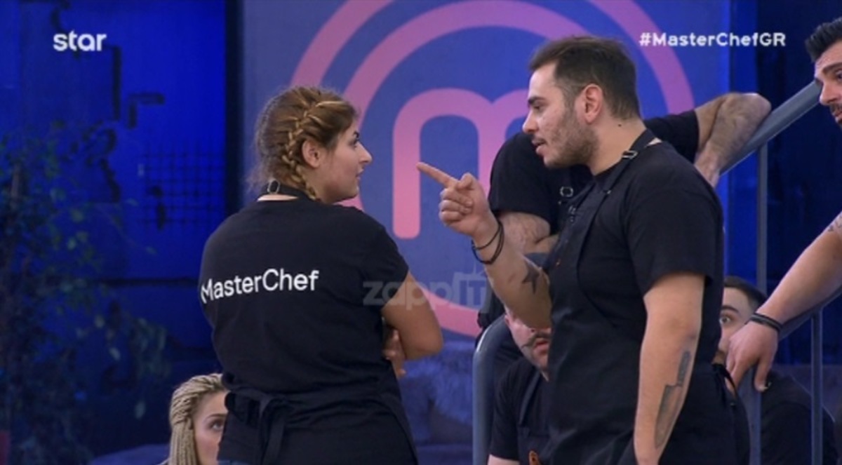 Χαμός στο MasterChef μεταξύ Χρήστου και Νικόλ! «Δεν είσαι άντρας για μένα»