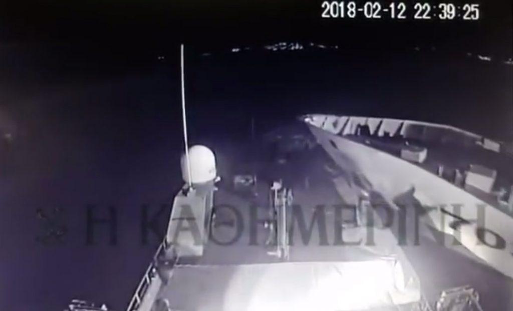 Καρέ καρέ ο εμβολισμός του Γαύδος