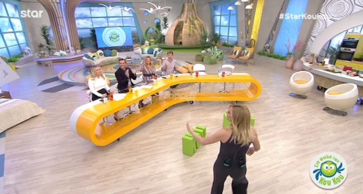 Πήρε την… καρέκλα του Κρατερού Κατσούλη! Απίστευτες ατάκες για τον παρουσιαστή…