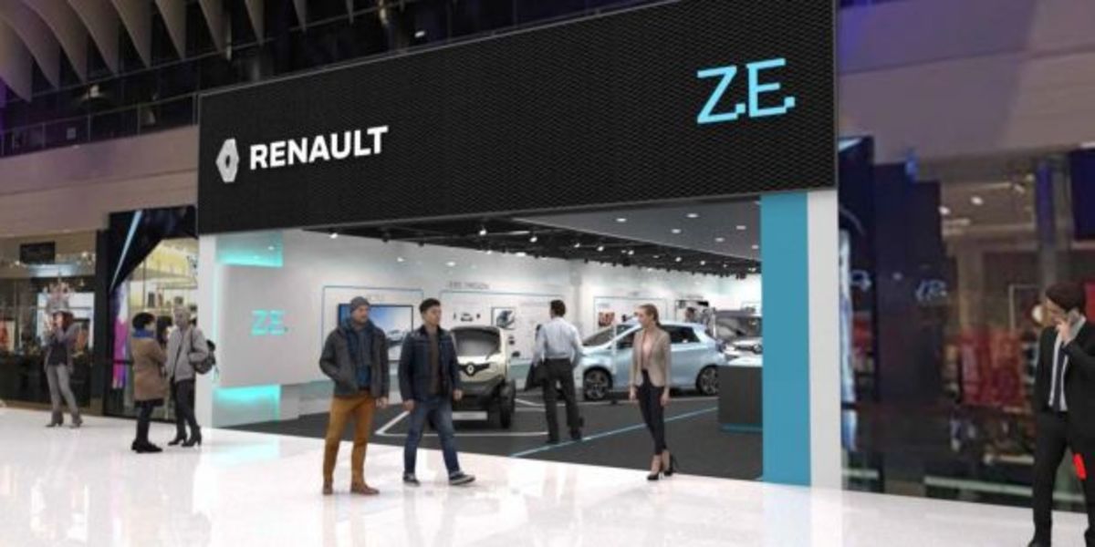 Η Renault άνοιξε το πρώτο κατάστημα αποκλειστικά για ηλεκτρικά αυτοκίνητα