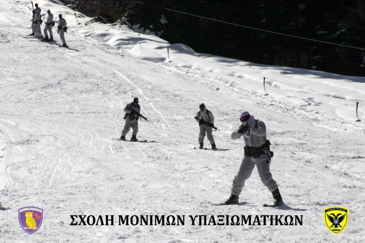 Τρίκαλα: Εντυπωσιακές εικόνες απο την χειμερινή εκπαίδευση της Σχολής Μονίμων Υπαξιωματικών [pics]