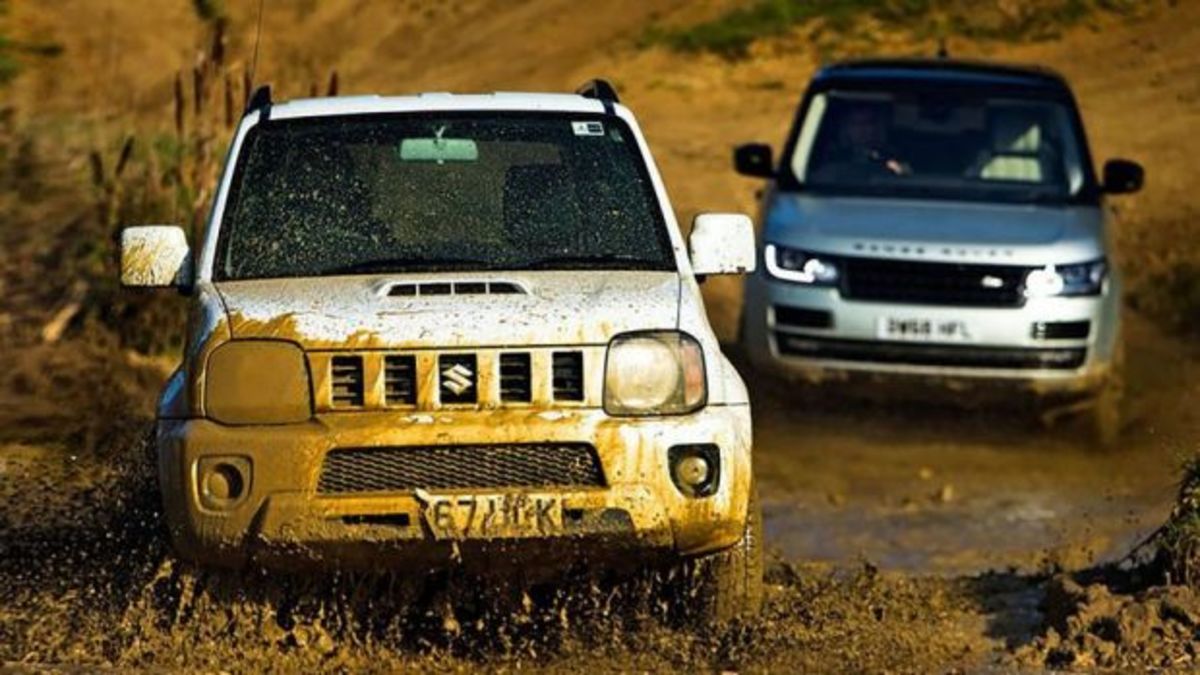 Με Suzuki Jimny ή με Range Rover θα βγεις από τη λάσπη; [vid]