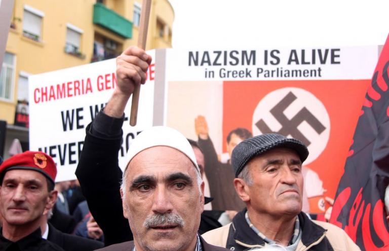 Αλβανία: Προκαλούν οι Τσάμηδες - Μιλούν για... γενοκτονία και απαιτούν "συγγνώμη"- Αποκαλούν "ναζί" τους Έλληνες [pics]