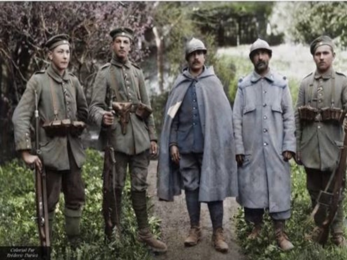 Σπάνιες φωτογραφίες με Γάλλους στρατιώτες από τον Πρώτο Παγκόσμιο Πόλεμο!