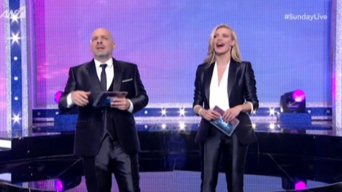 Sunday Live: Εντυπωσιακή πρεμιέρα για Ζέτα Μακρυπούλια και Νίκο Μουτσινά