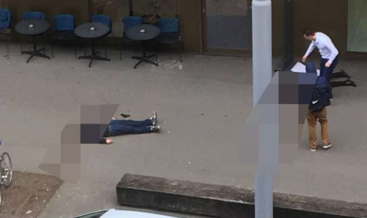 Τρόμος στην Ζυρίχη – Διπλή δολοφονία έξω από τράπεζα [pics]