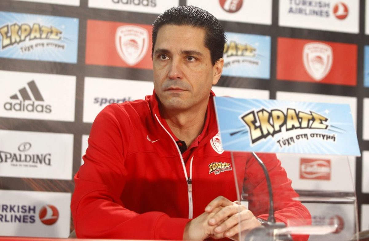 Ολυμπιακός – Σφαιρόπουλος: “Ξέρουμε καλά τον Παναθηναϊκό, δεν περιμένουμε εκπλήξεις”