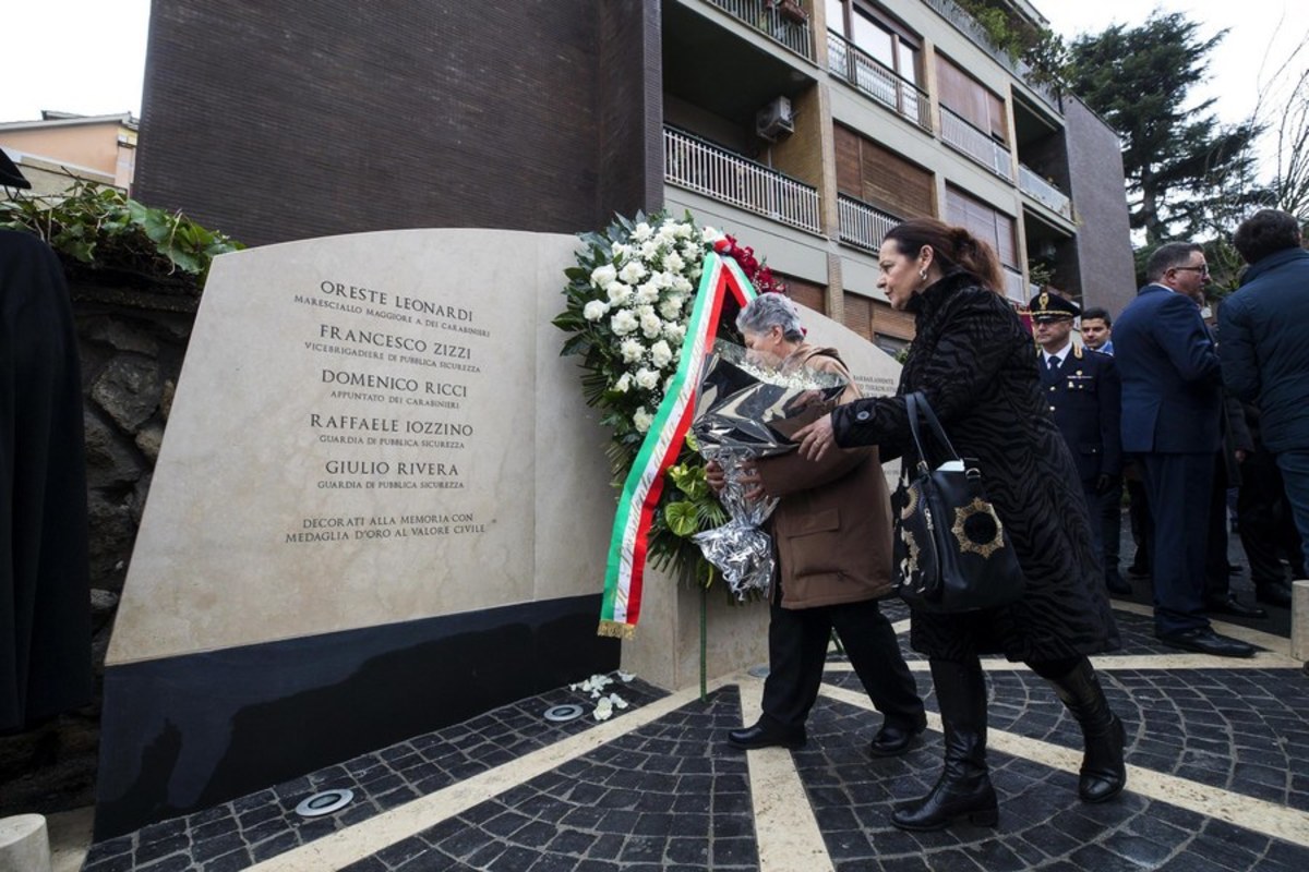 Τελετή μνήμης για την απαγωγή του Άλντο Μόρο από τις Ερυθρές Ταξιαρχίες