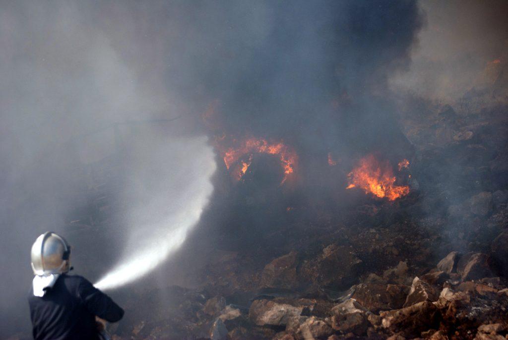 Χανιά: Μεγάλη φωτιά στην Κίσσαμο