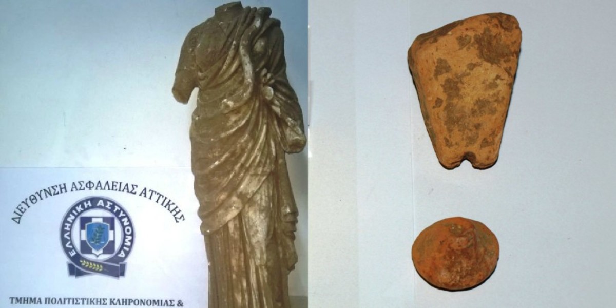 Σπάρτη: Αυτό είναι το άγαλμα της θεάς Υγείας που αρχαιοκάπηλοι το πουλούσαν για μισό εκατομμύριο ευρώ