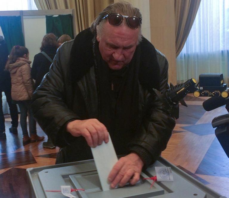 Ζεράρ Ντεπαρντιέ εκλογές στην Ρωσία Πούτιν