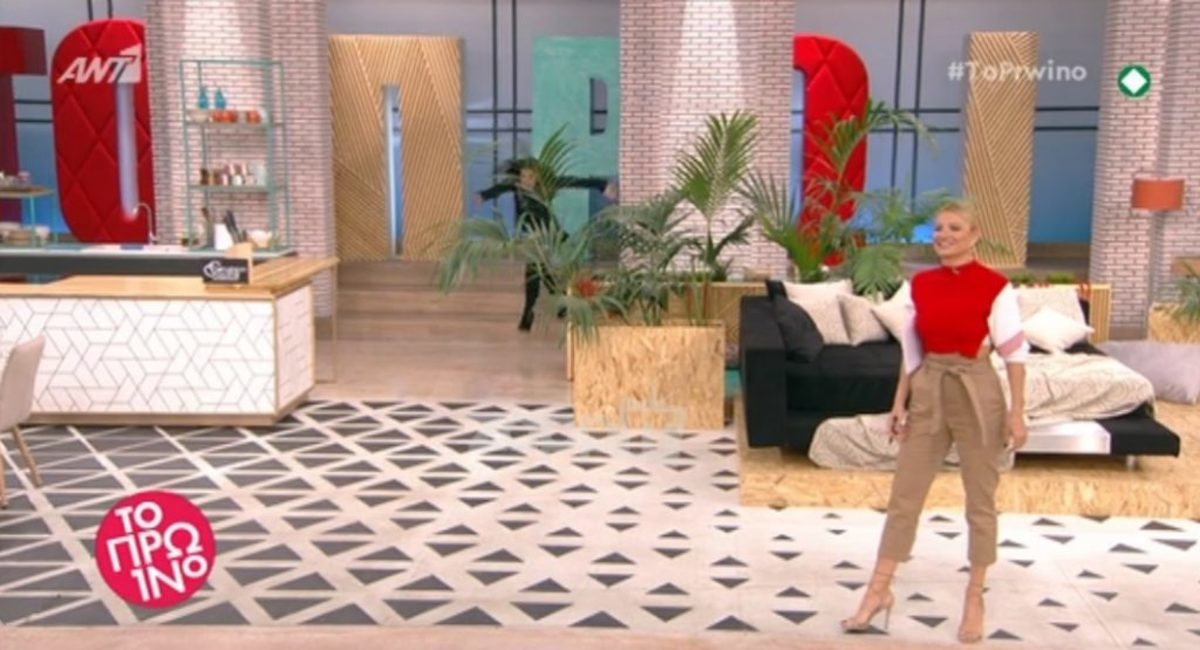 Η Άντζελα Δημητρίου μπήκε με… ζεμπεκιά στο Πρωινό και δεν χαρίστηκε στον Τσουρό!