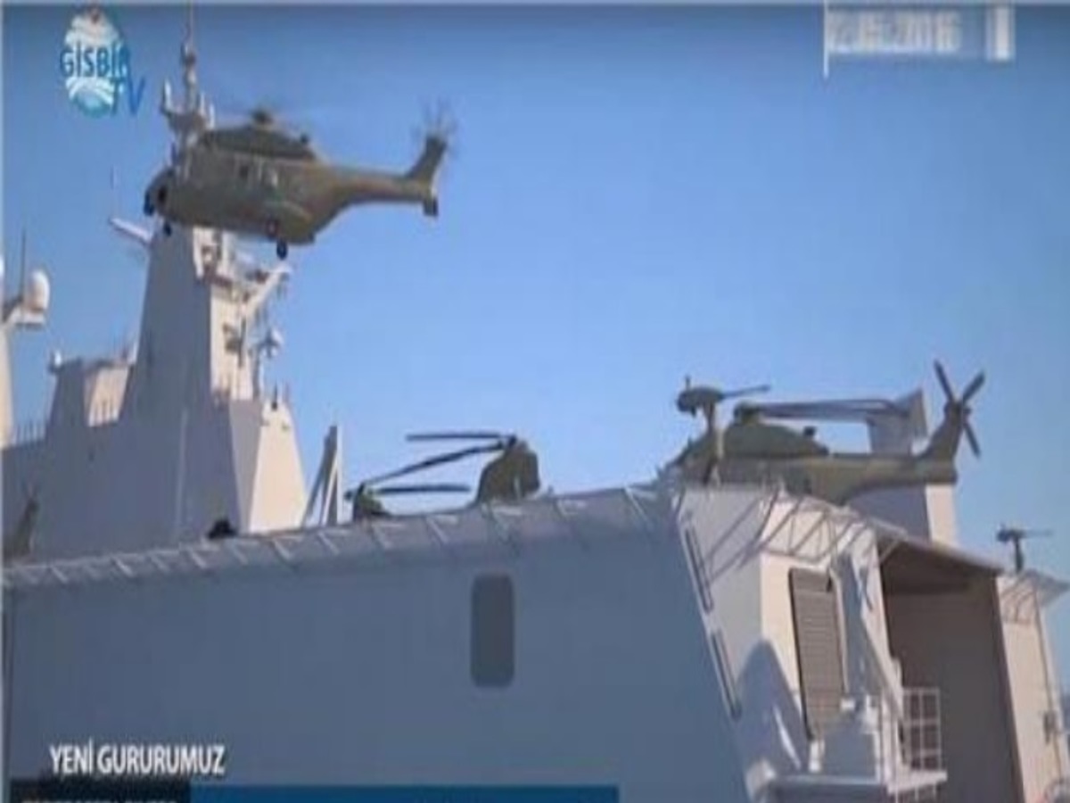 “Ξεσαλώνουν” τα τουρκικά ΜΜΕ με το εθνικό ελικοπτεροφόρο του Ερντογάν