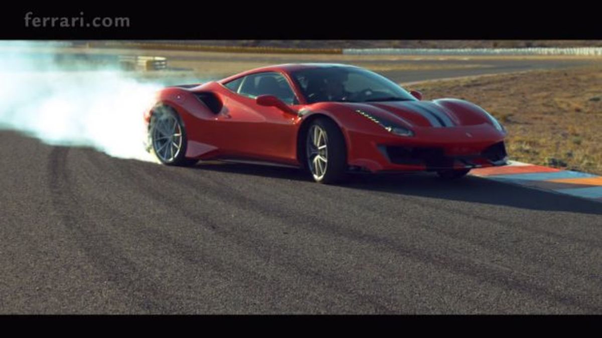Η νέα Ferrari 488 Pista εν δράσει [vid]