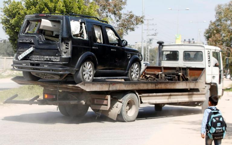 Έκρηξη στην αυτοκινητοπομπή που μετέφερε τον Παλαιστίνιο Πρωθυπουργό! [pics]