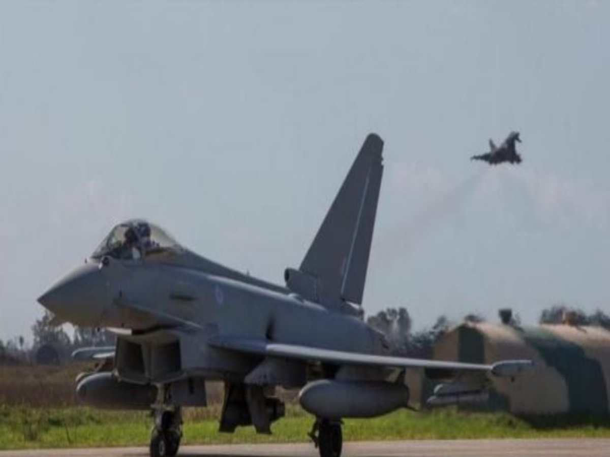 Ηνίοχος 2018: Eurofighter Typhoon της RAF στην Ανδραβίδα [pics]