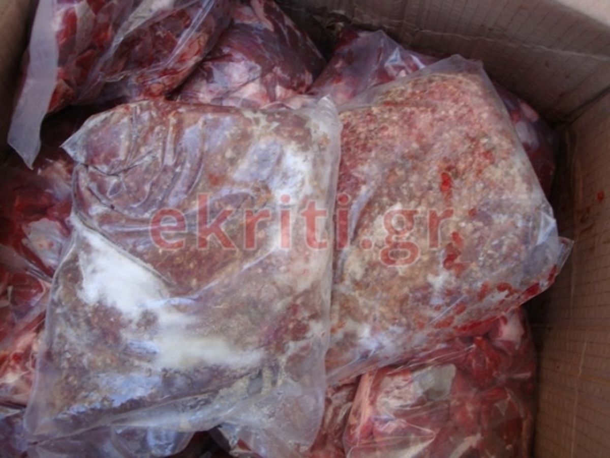 Ηράκλειο: Ο έλεγχος στο βανάκι αποκάλυψε αυτές τις εικόνες – Ήθελαν να πουλήσουν αυτά τα κρέατα [pics]
