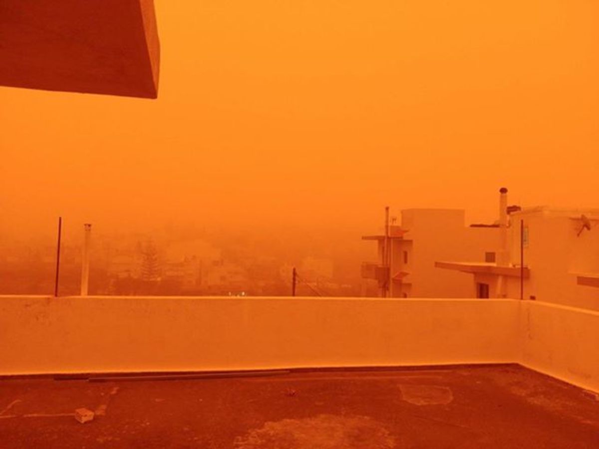 “Συναγερμός” στην Κρήτη για το νέο κύμα σκόνης – Κλείνουν σχολεία