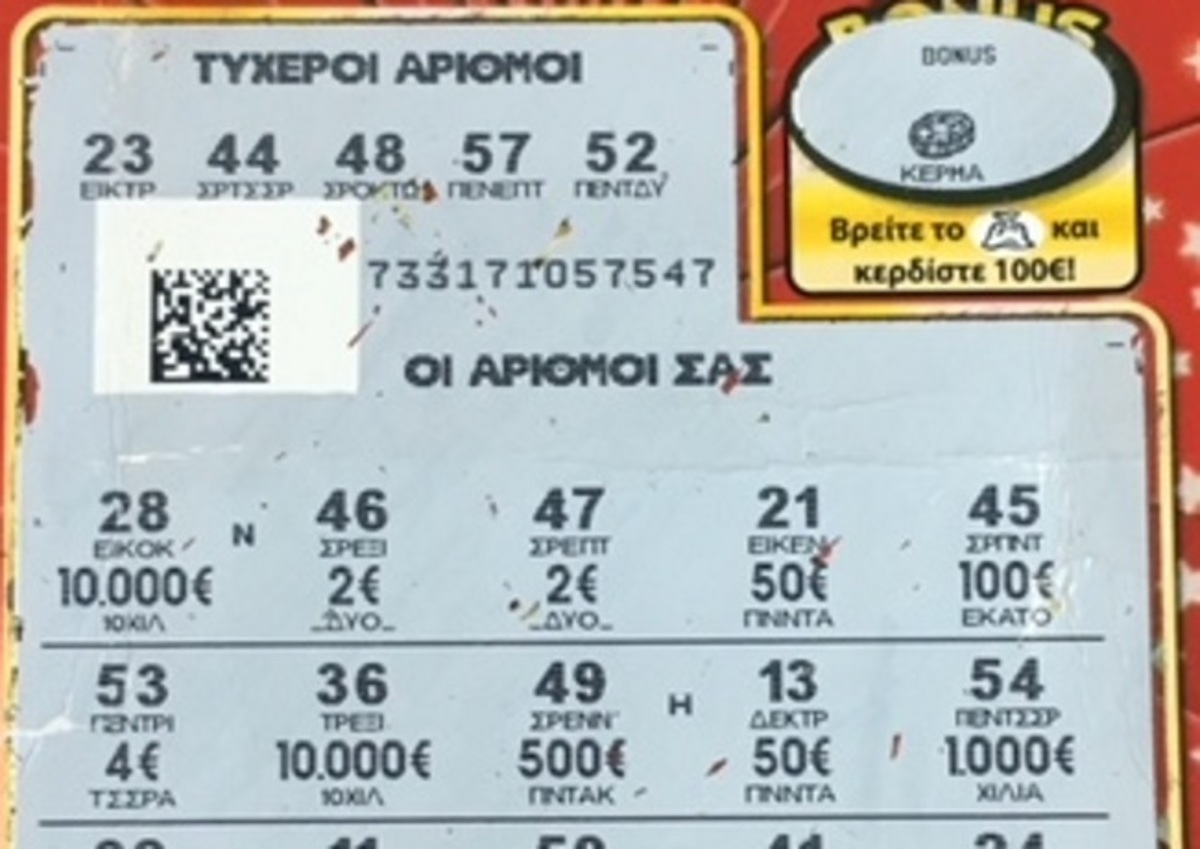 Κρήτη: Κέρδισε 1.000.000 ευρώ στο ΣΚΡΑΤΣ – Ο μαγικός λαχνός και το ηχητικό μήνυμα που προκάλεσε παραζάλη [pics]