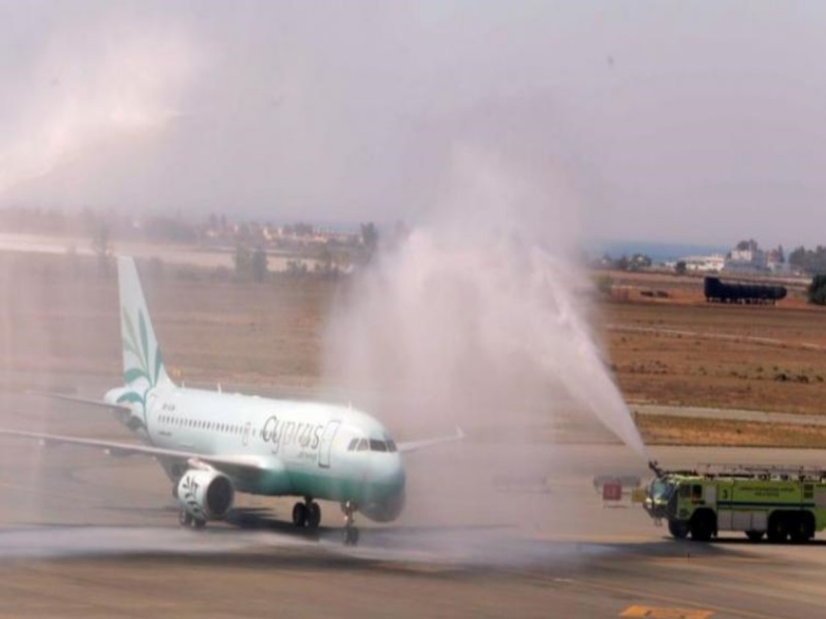 Ιστορική πρώτη πτήση της νέας Cyprus Airways από Λάρνακα προς Ελευθέριος Βενιζέλος!