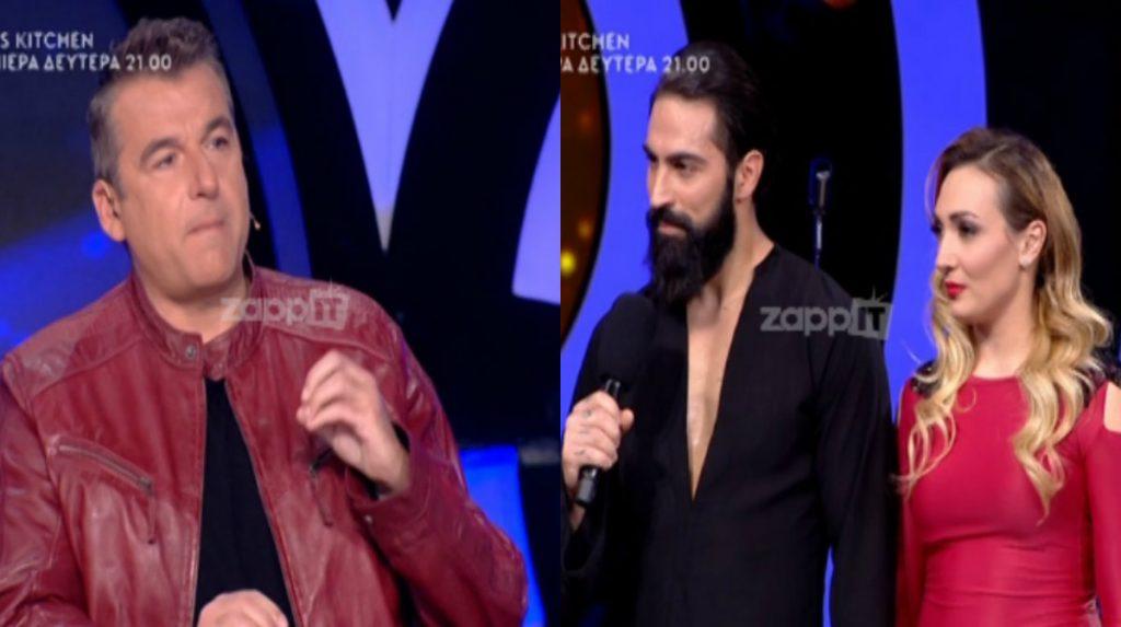 Σε αμηχανία ο Γιώργος Λιάγκας με το χορό του Μιχάλη Σεΐτη στο Dancing…