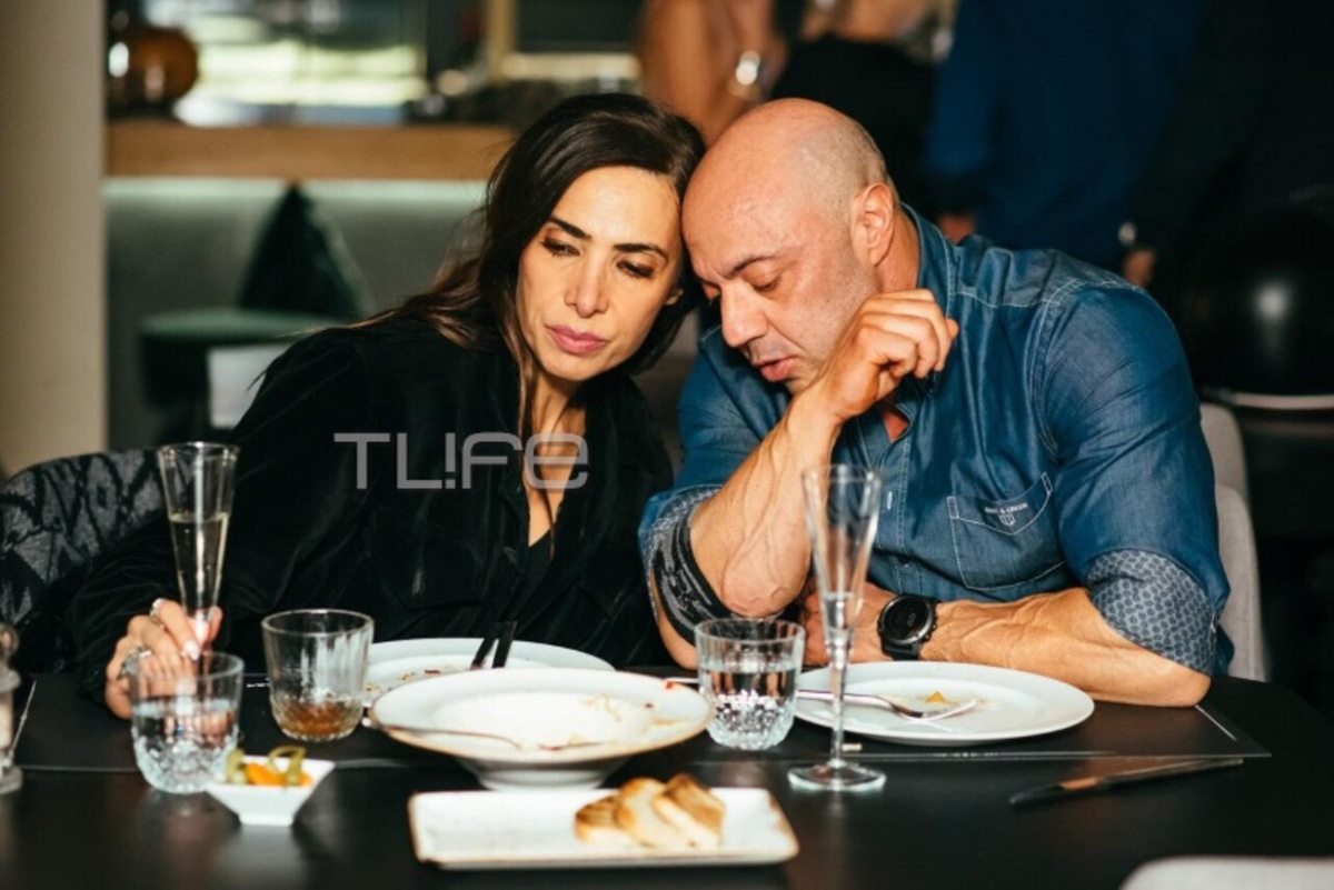 Μάγκυ Χαραλαμπίδου: Τρυφερές στιγμές με τον σύντροφό της σε ρομαντικό δείπνο! [pics]