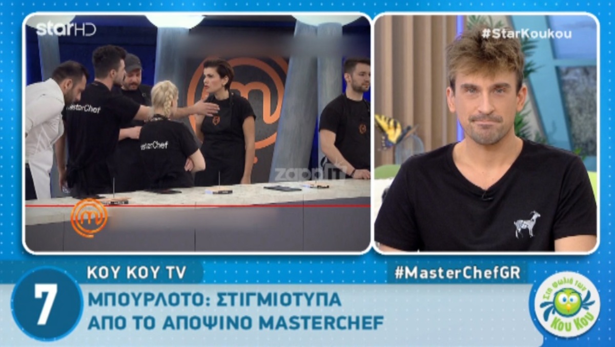 «Μπουρλότο» στο MasterChef! Εκτός εαυτού Μάγκυ Ταμπακάκη και Βασίλης Χατζόπουλος