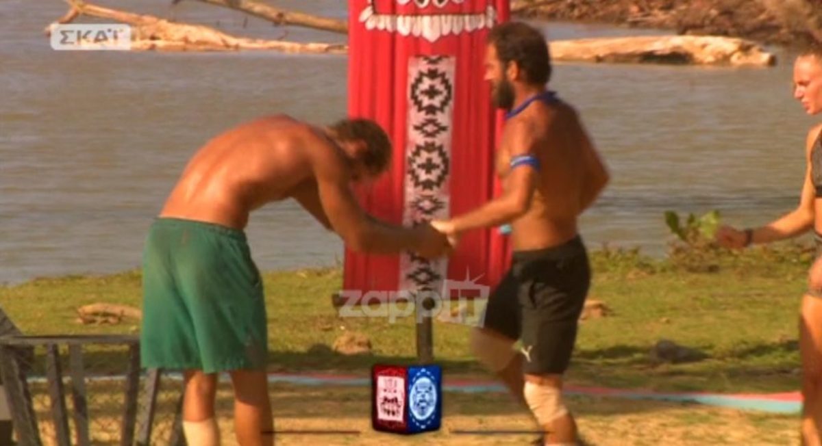 Survivor: Η απίστευτη κίνηση που έκανε ο Νάσος Παπαργυρόπουλος στον Κωνσταντίνο Τσεπάνη!