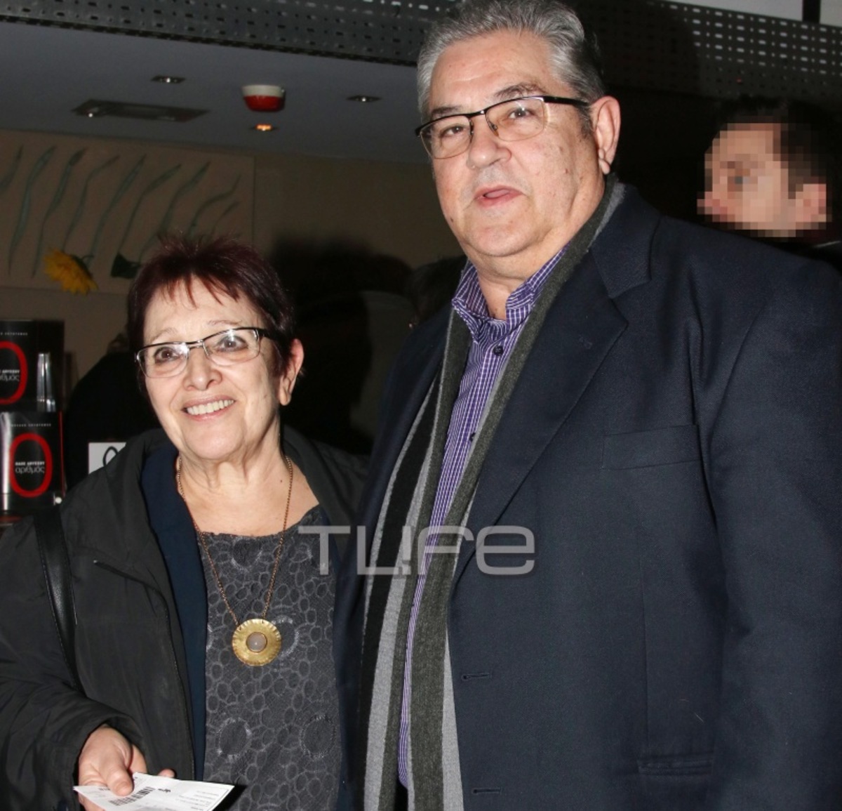 Αλέκα Παπαρήγα – Δημήτρης Κουτσούμπας: Συνάντηση σε βραδινή έξοδο! [pics]