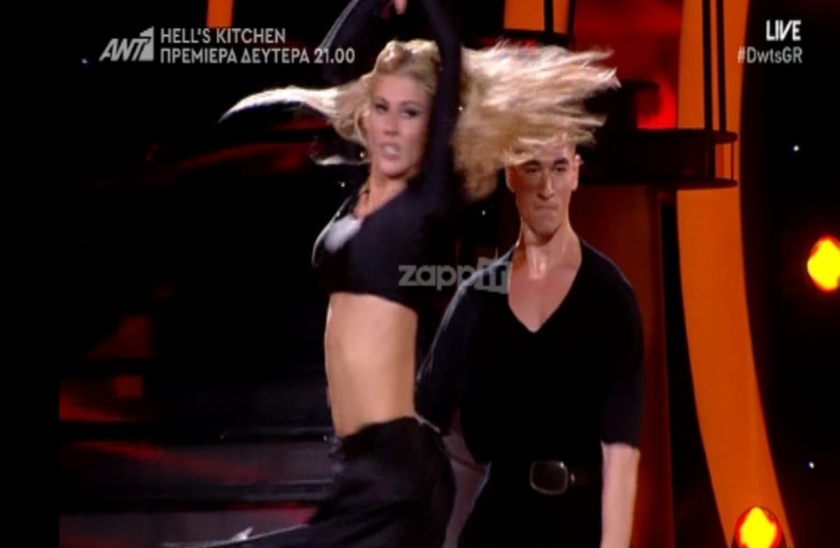 DWTS: Έκοψε την ανάσα η Όλγα Πηλιάκη με το χορό της!