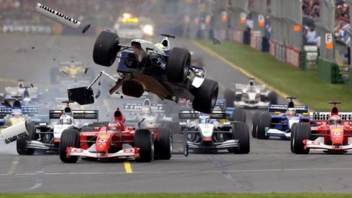 Formula 1: Τα 5 μεγαλύτερα ατυχήματα στο Grand Prix Αυστραλίας [vid]