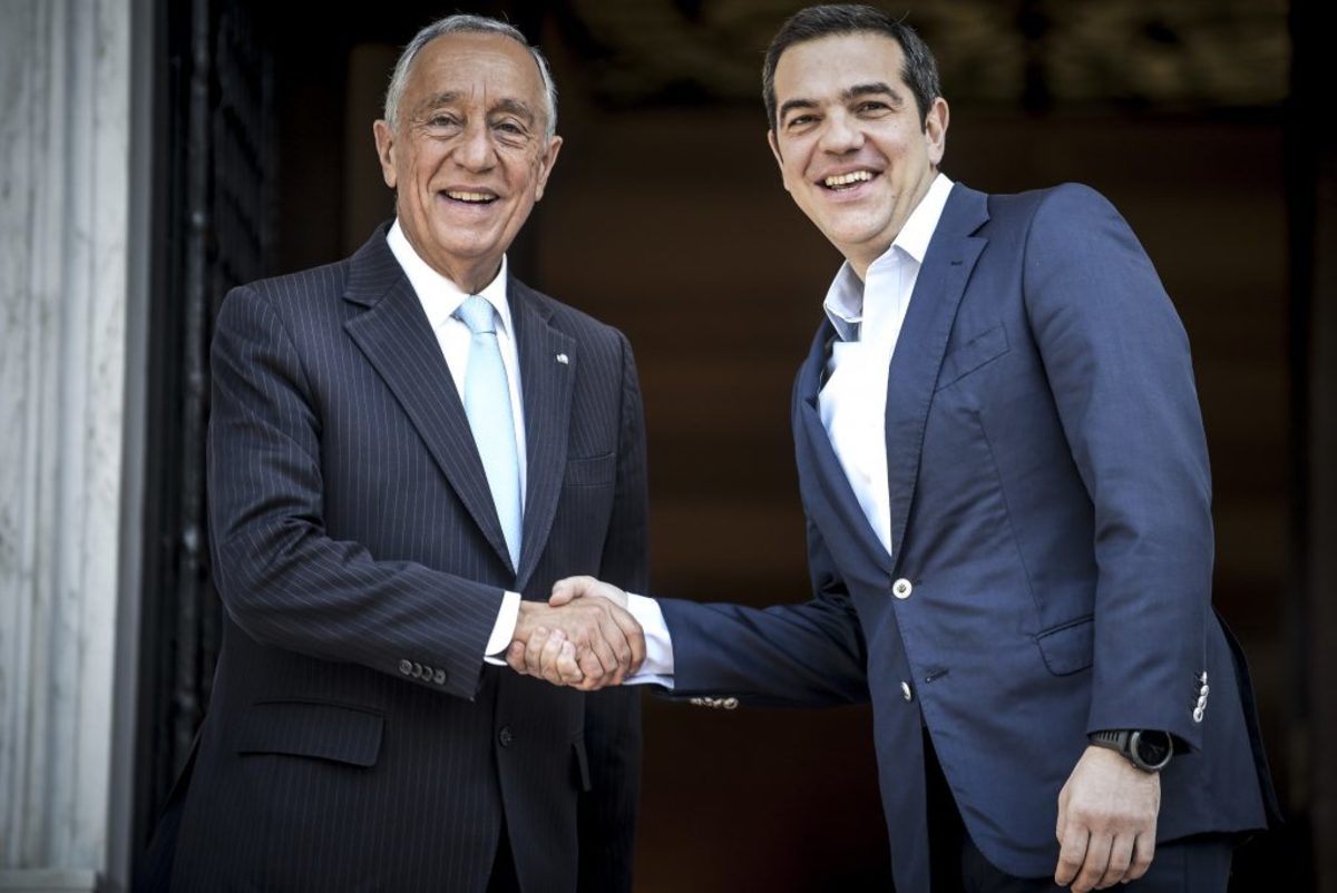 Συνάντηση Τσίπρα με τον Πορτογάλο Πρόεδρο – “Είστε παράδειγμα για την Ελλάδα” [pics]