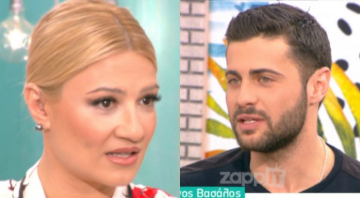“Κόκκαλο” η Φαίη Σκορδά από την ερώτηση του Κωνσταντίνου Βασάλου για τον Γιώργο Λιάγκα!