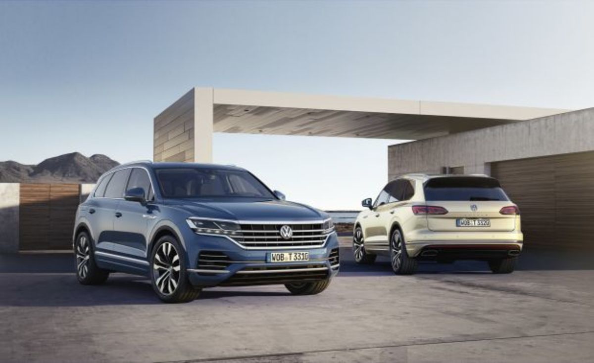 Νέο, πιο premium Volkswagen Touareg [vids]