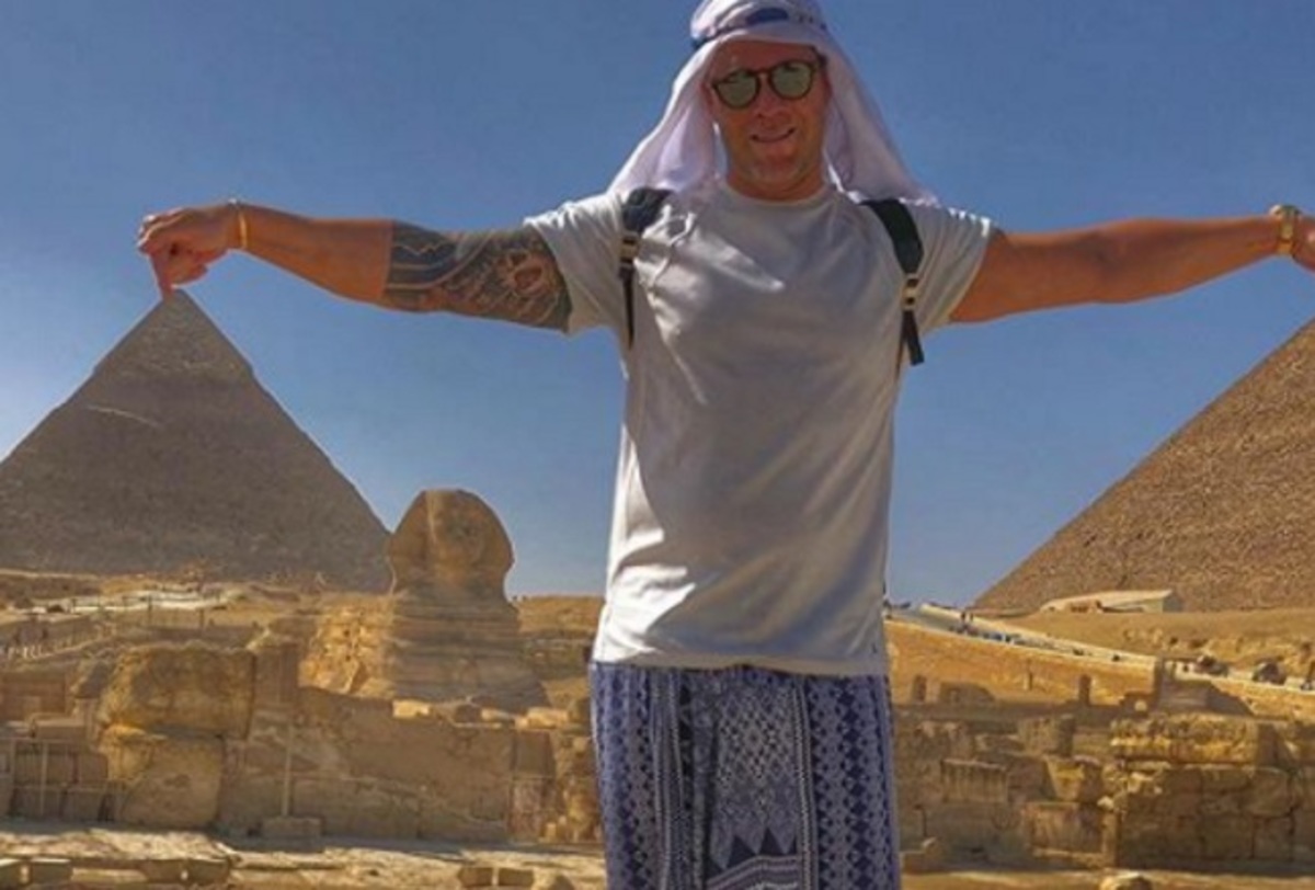 Xρήστος Χολίδης: Μαγεμένος από τις πυραμίδες της Αιγύπτου! [pics]