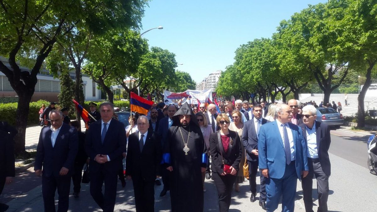Θεσσαλονίκη: Η μαύρη επέτειος της γενοκτονίας των Αρμενίων – Φόρος τιμής για ένα ολόκληρο έθνος [pic, vid]